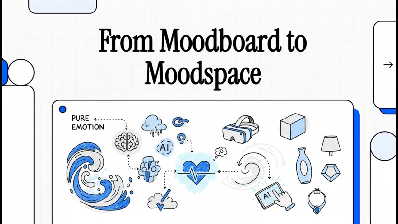 From Moodboard to Moodspace to AI based Aesthetic Form Design: EUPHORIA & RETINA