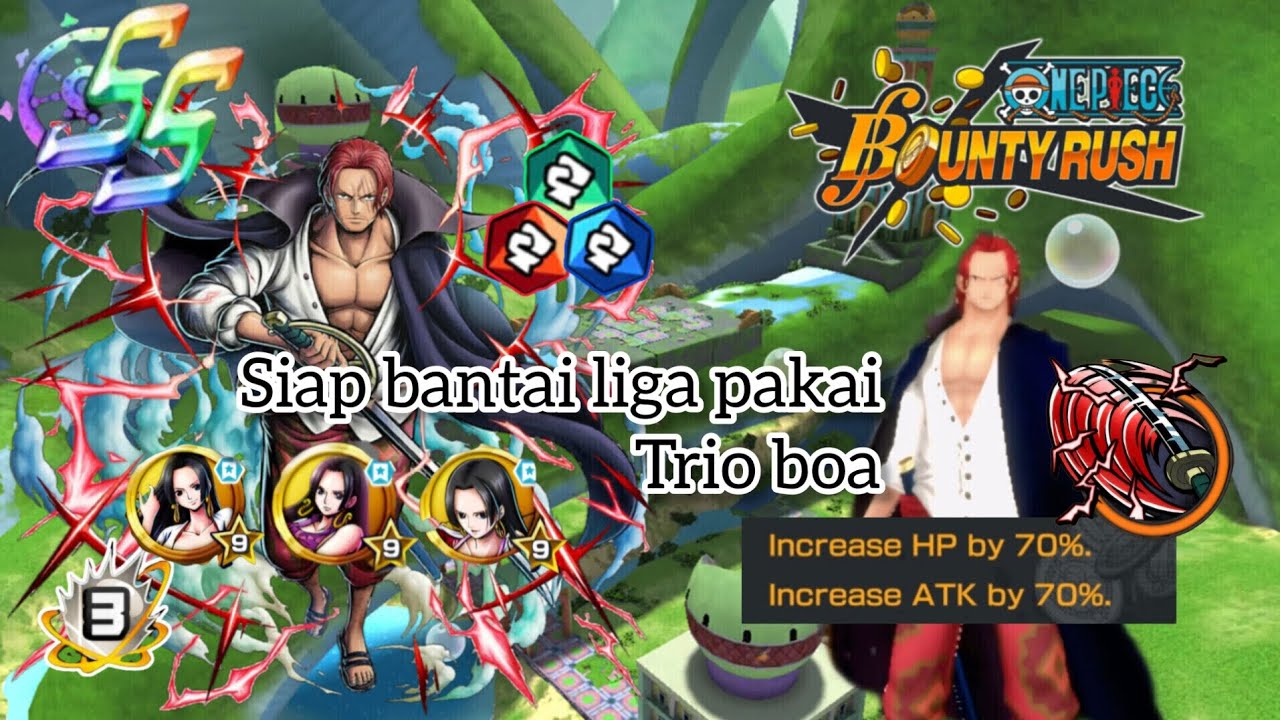 SHANKS V2 FILM RED DI ZAMAN NUSJURO MASIH ENAK NGGA YA?? |ONE PIECE BOUNTY RUSH
