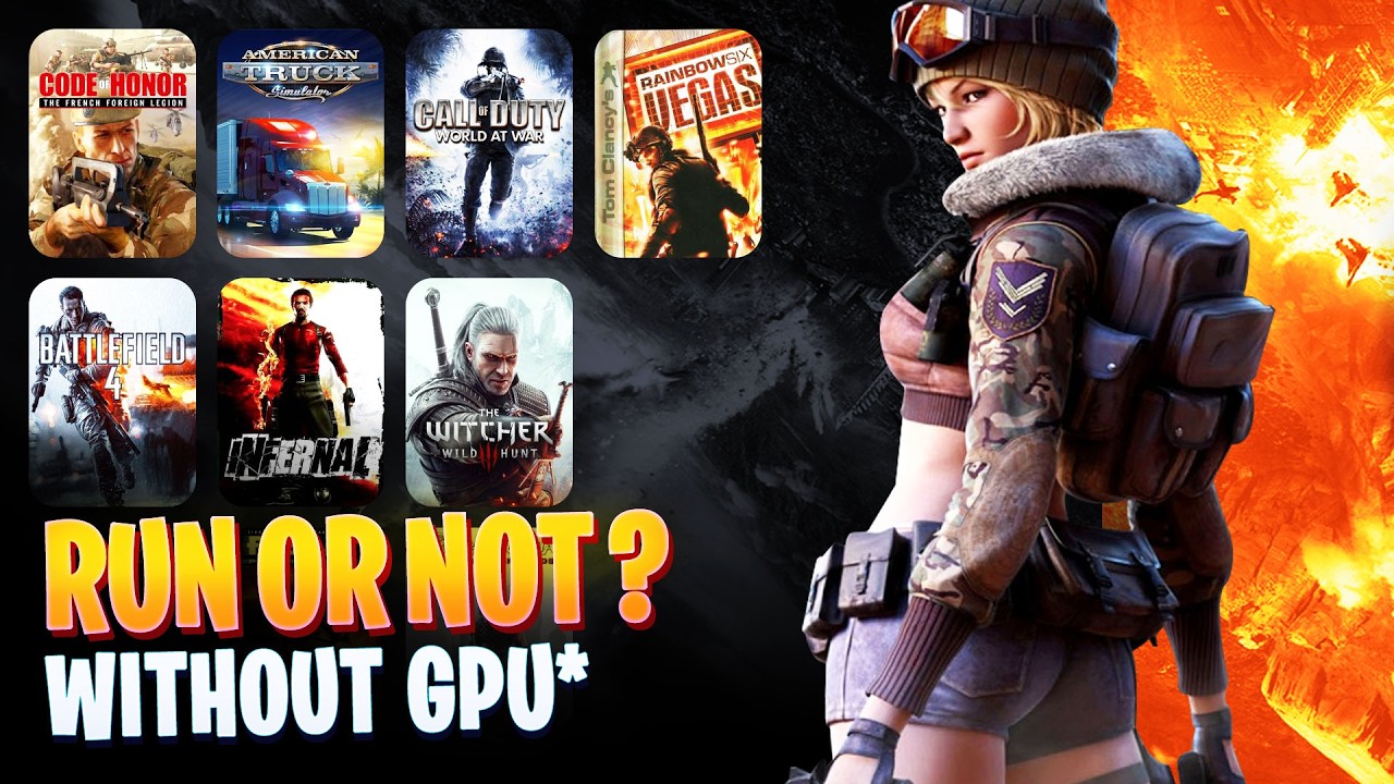 Run or Not? 20 Games Tested on Core i5-3570 (Intel HD Graphics 2500 )