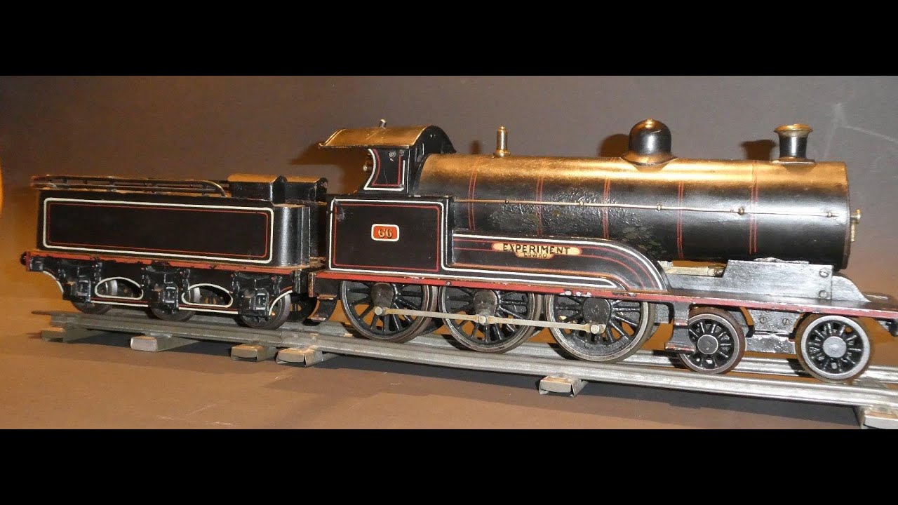 Carson for Bassett Lowke, 'Experiment', a LNWR 4-6-0, gauge 1,  live steam locomotive and tender,