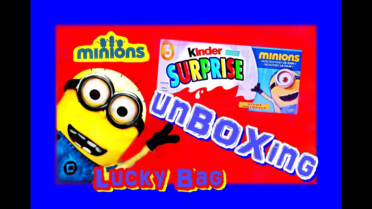 MINIONS kinder SURPRISE eggs UNBOXING &Uuml;BERRASCHUNG &Uuml;ei 4K &Uuml;berraschungseier  &Uuml; Eier egg auspacken :)