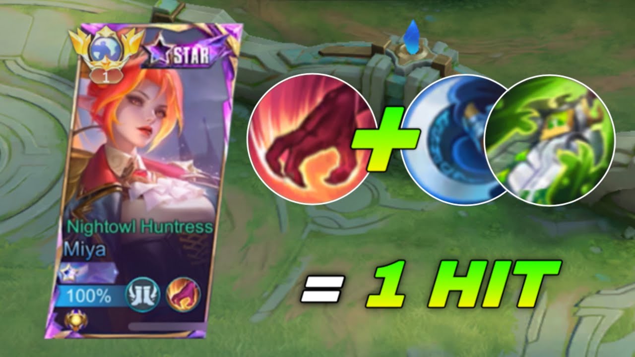 I TRIED JUNGLE MIYA IN SOLO RANK GAME!!🤫100% BROKEN BURST BUILD!! (must watch)