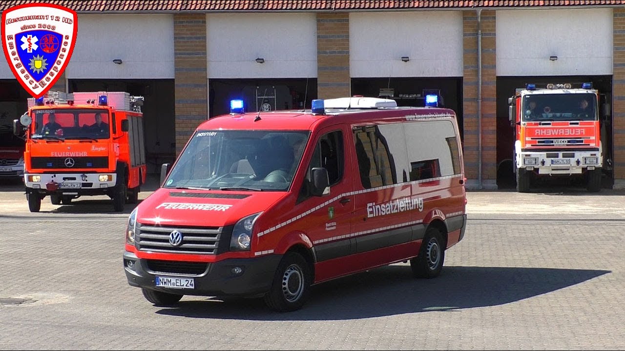 🚨 ELW + R&uuml;stwagen + TLF 24/50 Feuerwehr Kl&uuml;tz
