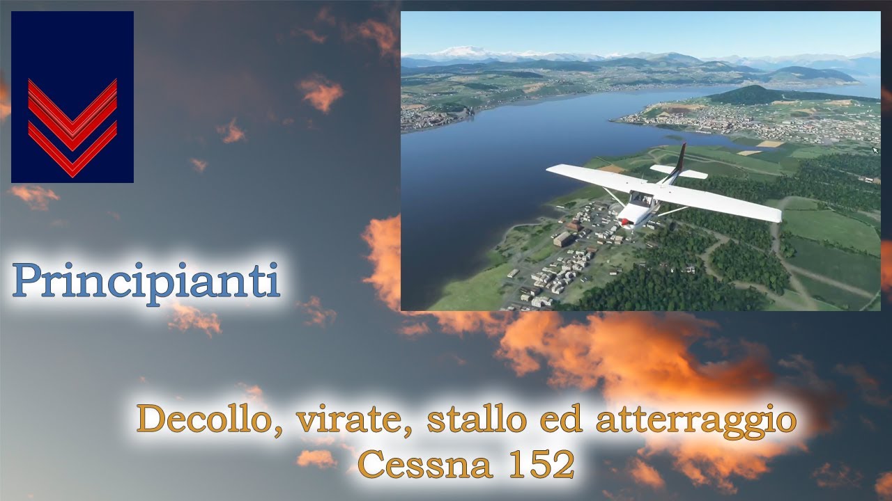 Microsoft Flight Simulator 2020 - Decollo, virate, stallo ed atterraggio - Cessna 152