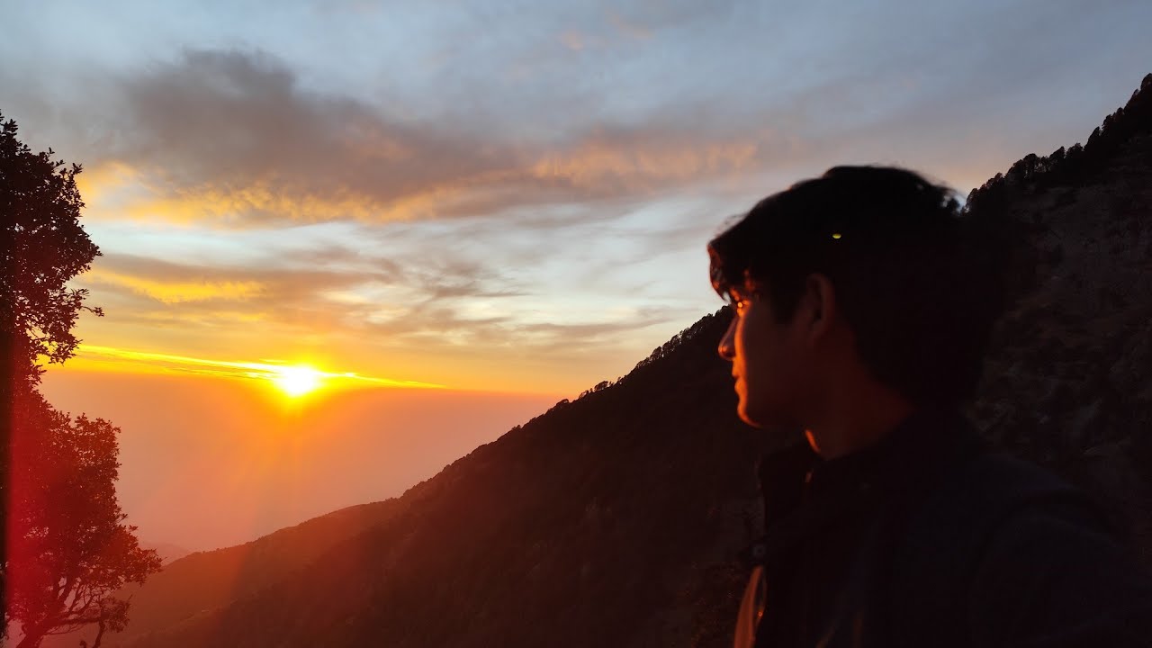 Most colorful sunset I have ever seen | Episode 2 | Triund Trek | Gaurav kumar