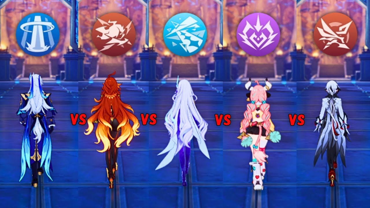 Who is the FASTEST?? C0 DMG Showcase [ Genshin Impact ]