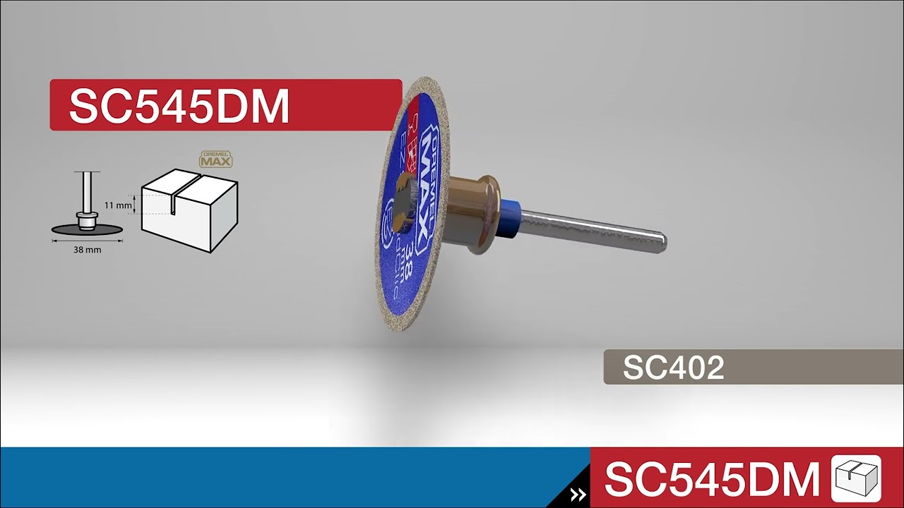 Diamentowa tarcza tnąca DREMEL&reg; MAX EZ SPEEDCLIC ( SC545DM)