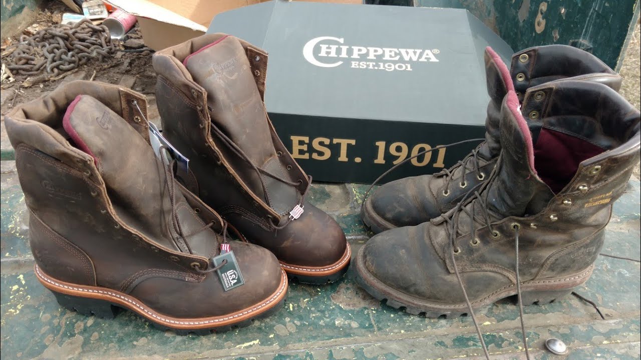 Chippewa Steel Toe Loggers