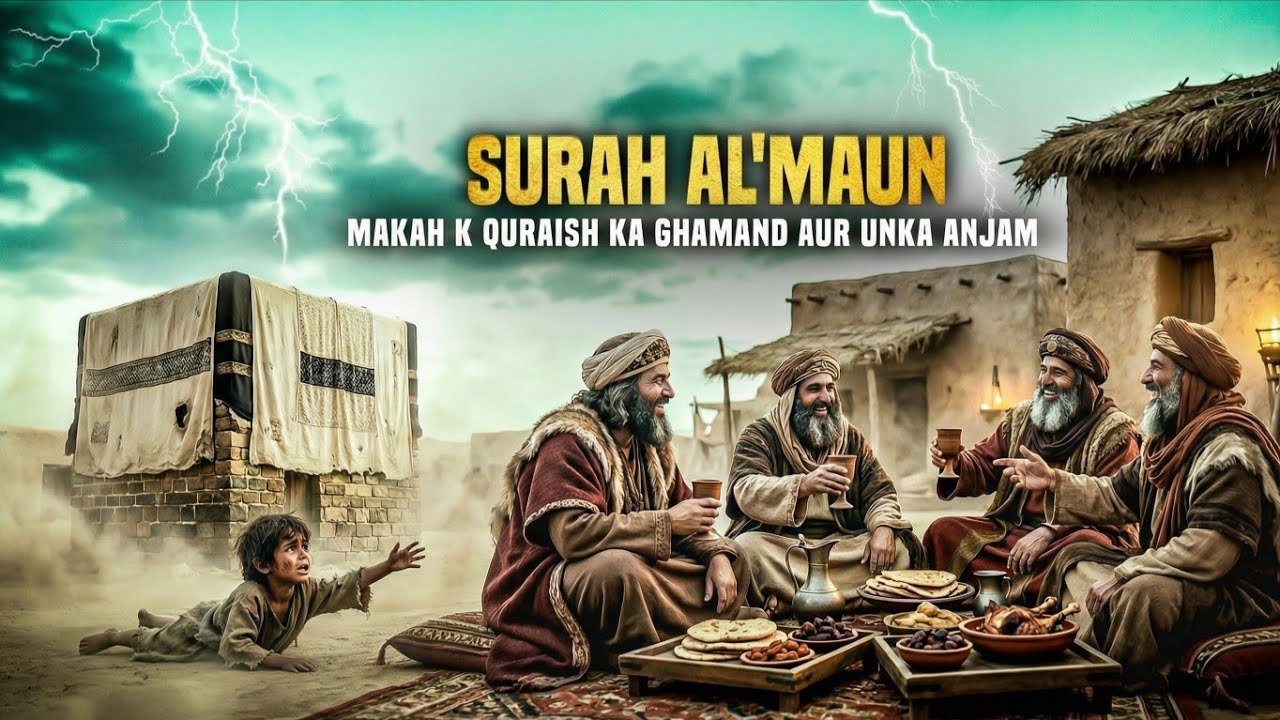 Surah Al-Ma'un Kyu Nazil Hui | Abu Jahl Ka Zulm | Makah Ke Quraish Ka Anjaam 