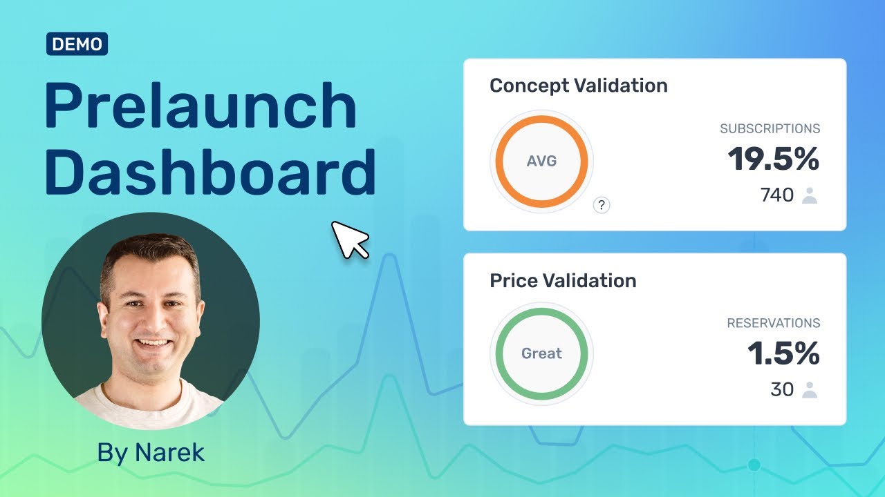 Prelaunch Dashboard Demo