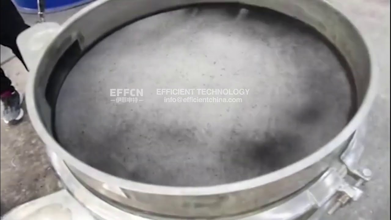 Ultrasonic vibrating sieve Deblinding Systems for fine powder