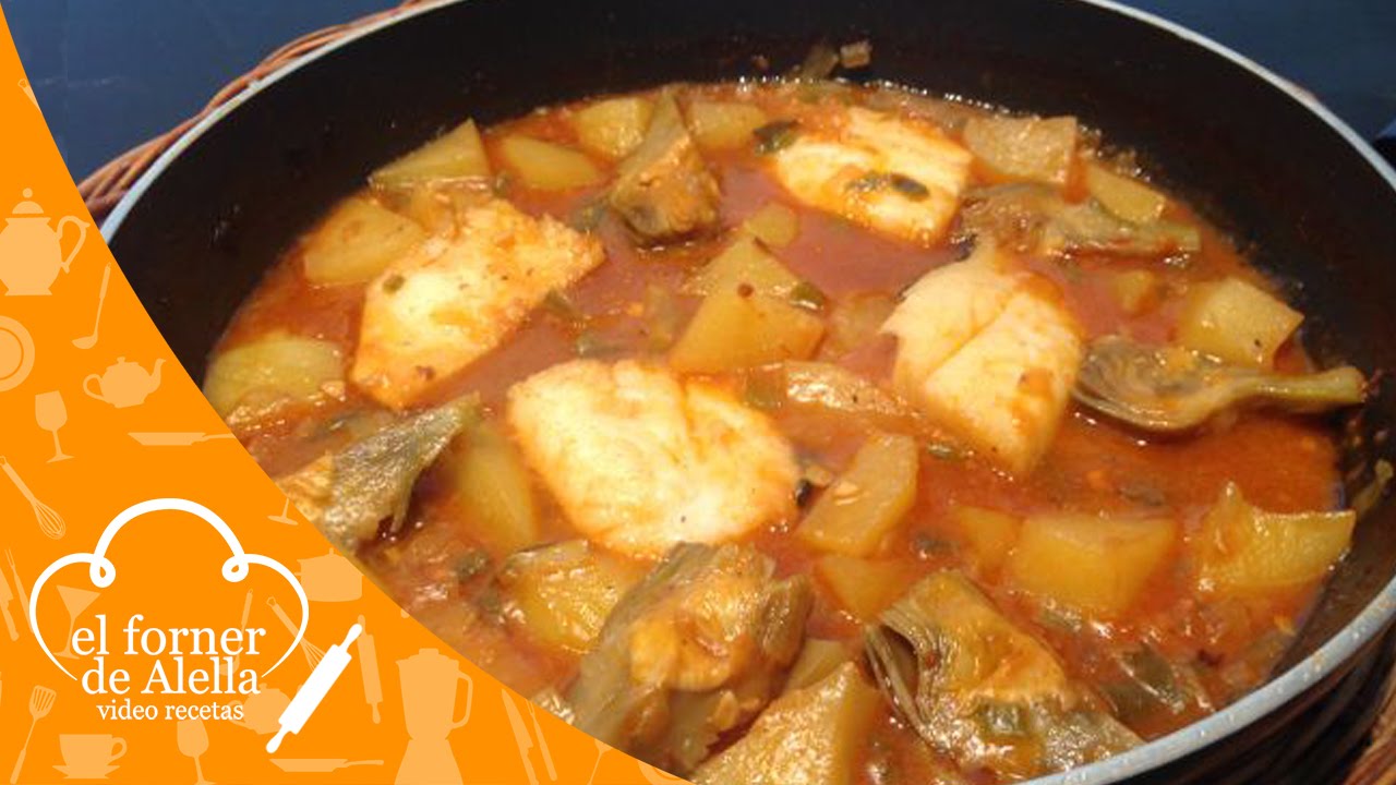 Bacalao con Patatas y Alcachofas
