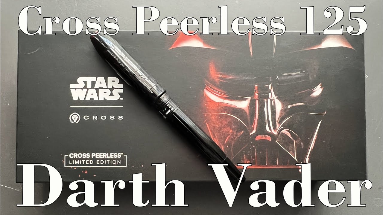 Star Wars Day!  Cross Peerless 125 Darth Vader Review