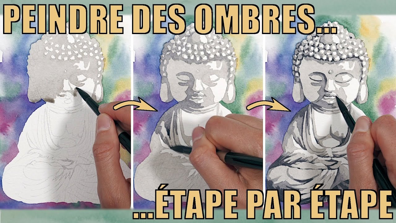 Comment peindre des ombres à l'aquarelle ?