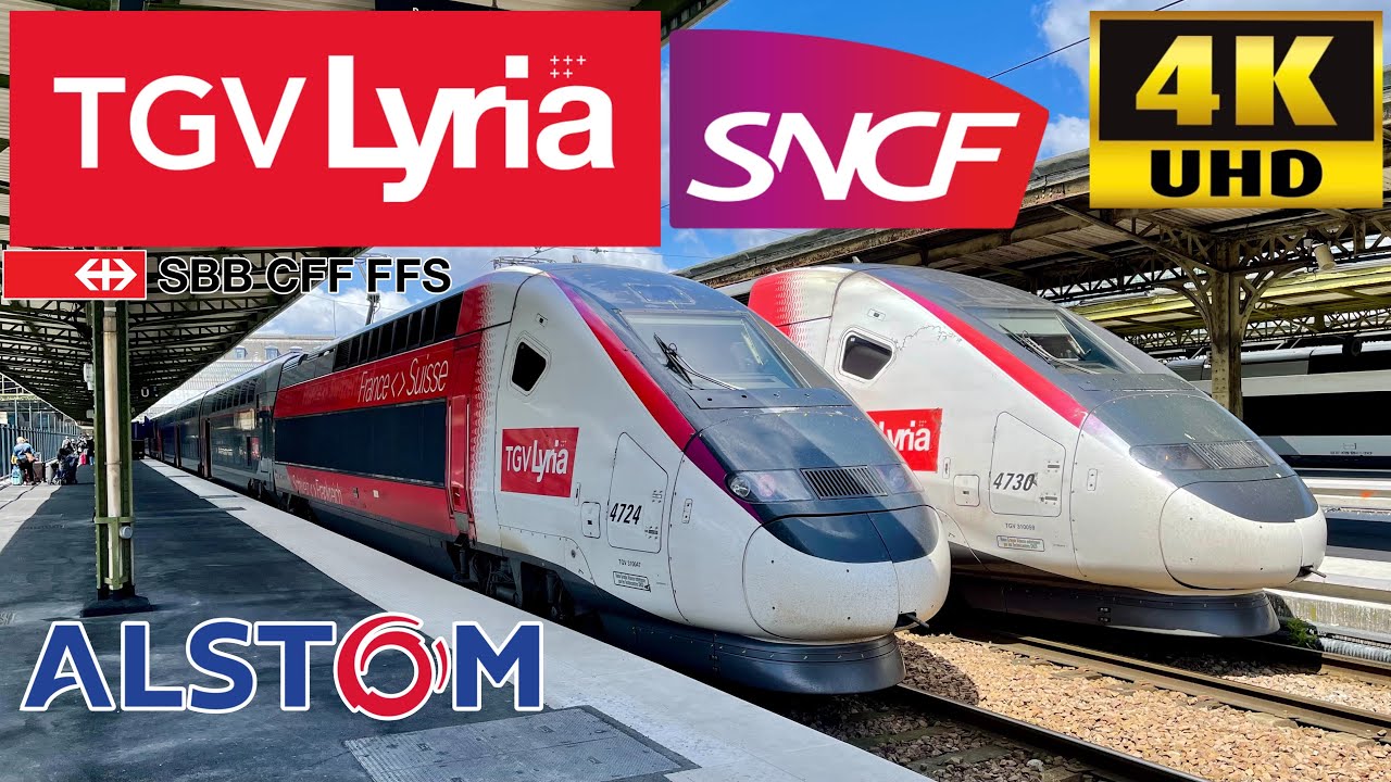 [TGV Lyria: Lausanne to Paris via Genève & Bellegarde] Alstom TGV POS First Class SNCF SBBCFFFFS