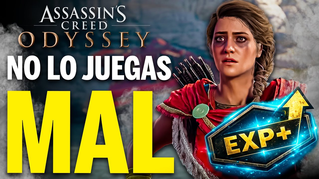 ¿Cómo SUBIR DE NIVEL rápido en Assassin’s Creed ODYSSEY? (SIN farmear HORAS…)