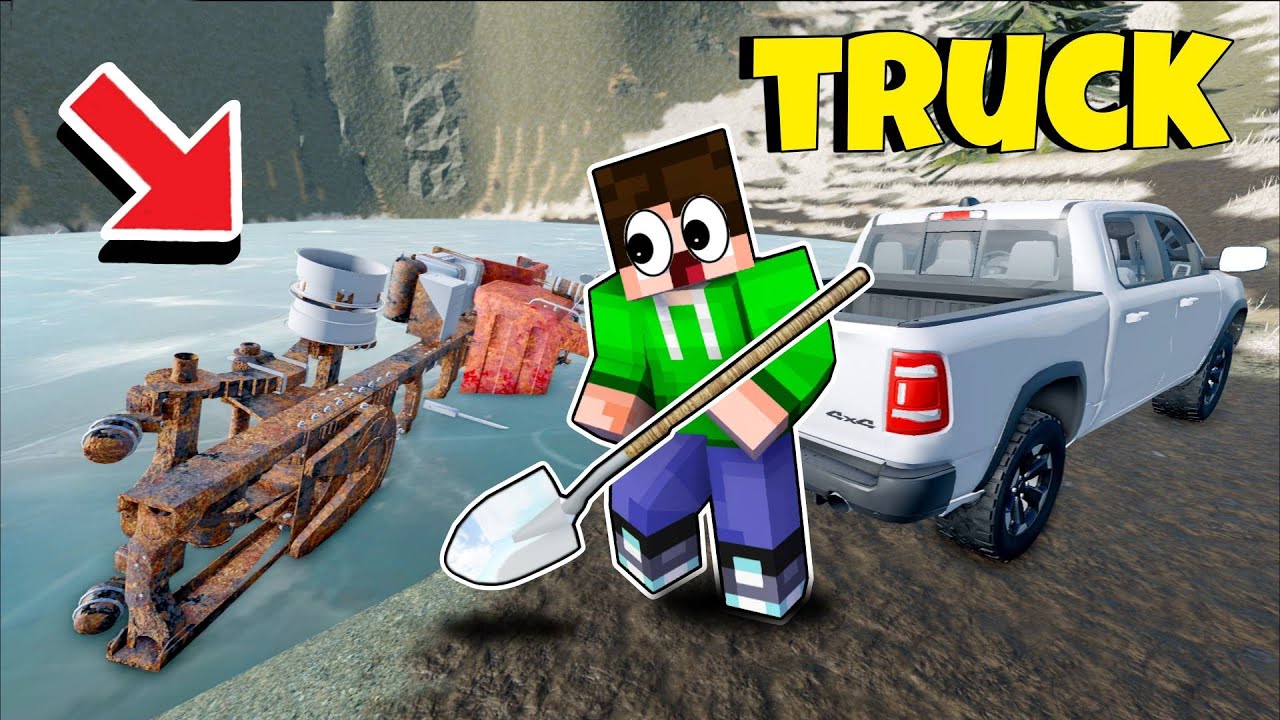 SEMI TRUCK na ABANDONADO NIRESCUE ng TROPA gamit GIANT MONSTER TRUCK sa ROBLOX