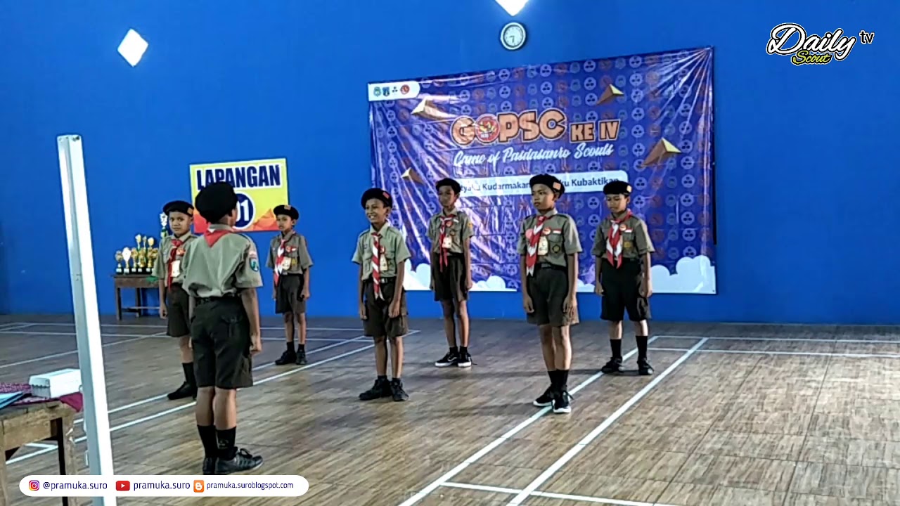Yel Yel Pramuka Anak SD Lucu Kreatif Banget | GOPSC KE IV MTsN 2 Ponorogo