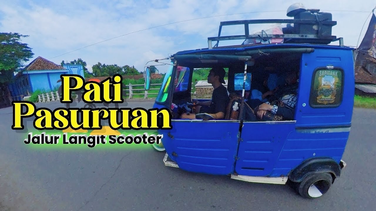 ROAD TO JALUR LANGIT SCOOTER PASURUAN PART 1 - BENDOT VESPA PATI