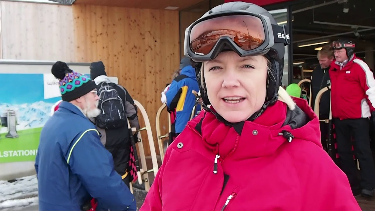 Vintertur til Østrig i en Adria Alpina 663 HT - Del 4 - Madlavning og kælketur