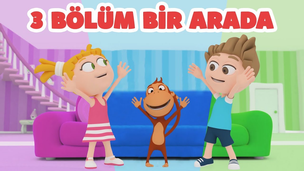 Kukuli &ndash; Eğlenceli &Ccedil;ocuk &Ccedil;izgi Filmleri | Pasaklı Kukuli & Mavi Lale & Hı&ccedil;kırık | 3 B&ouml;l&uuml;m Bir Arada