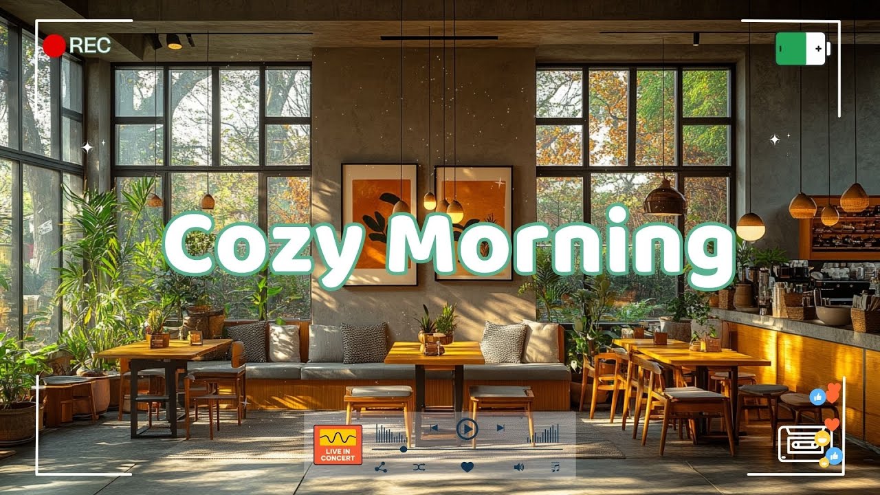 Calm & Cozy Lofi Morning 🎶☕ | Aesthetic Beats for Study, Work, Focus & Soft Productivity