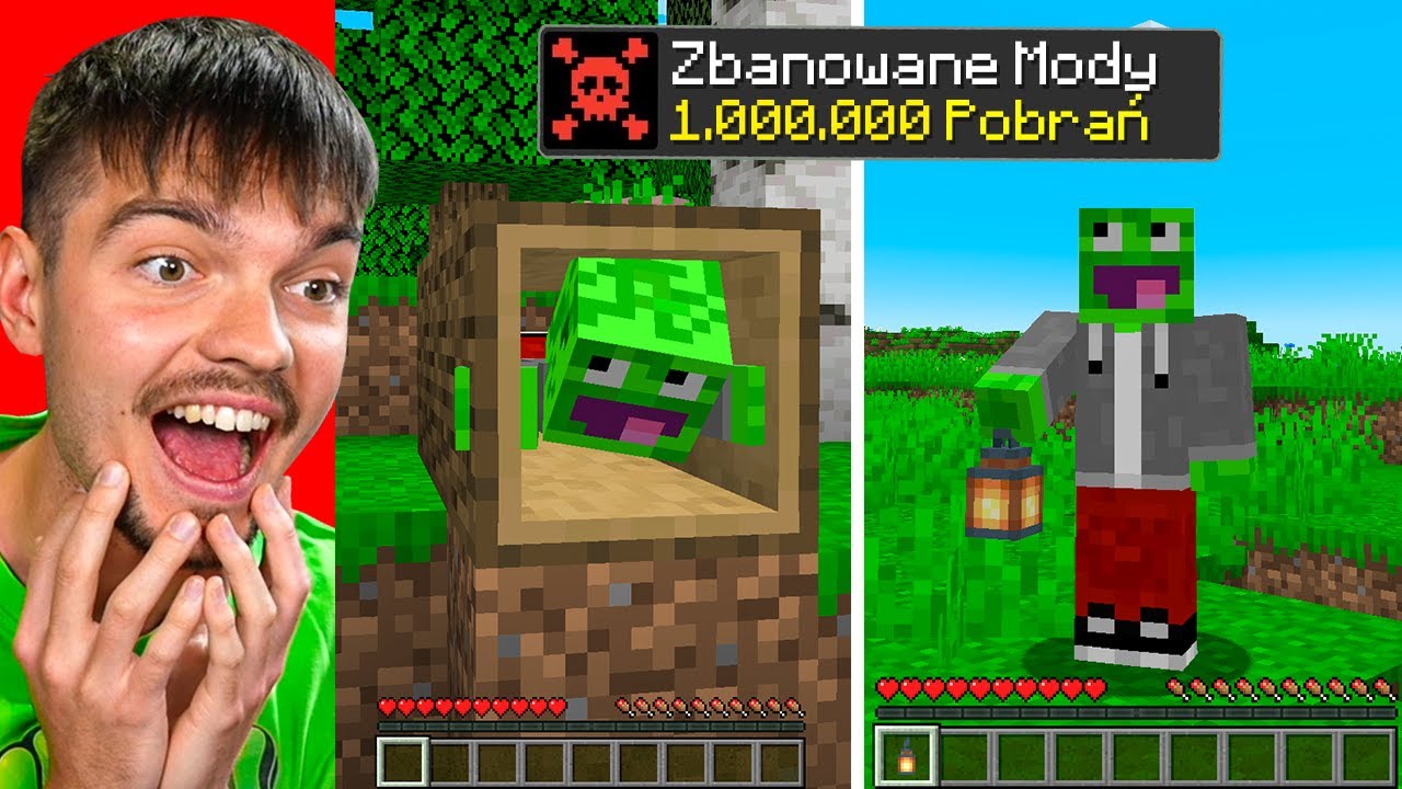 Testujemy ZBANOWANE MODY przez MINECRAFT! ⛔️