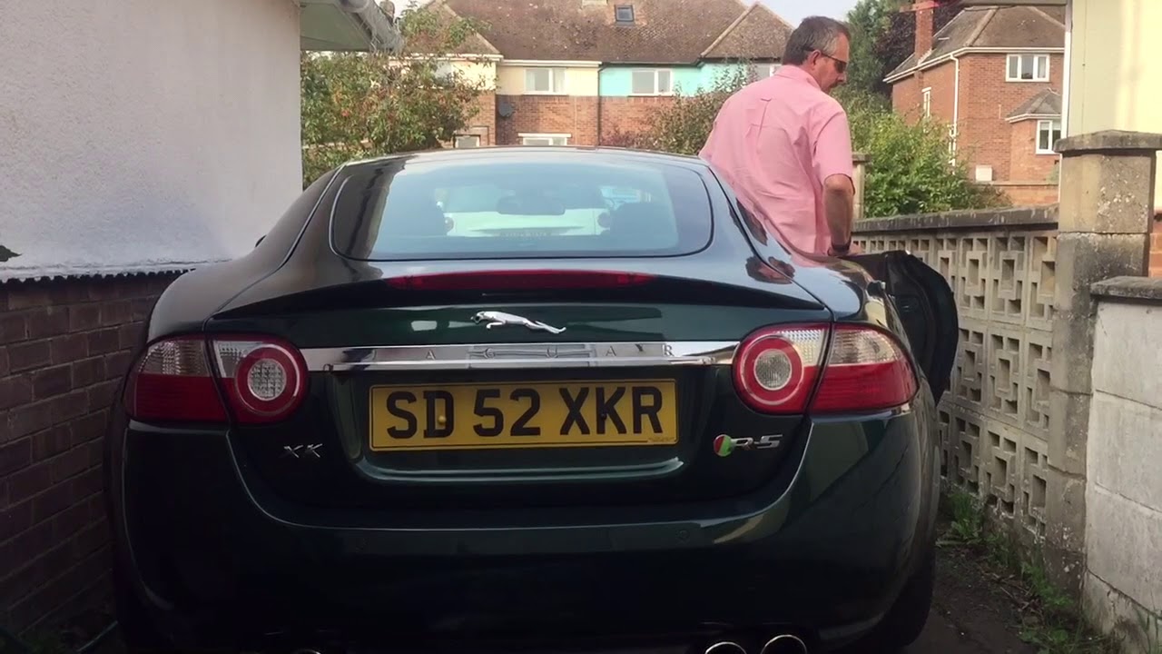 Jaguar XKR Larini exhaust sound
