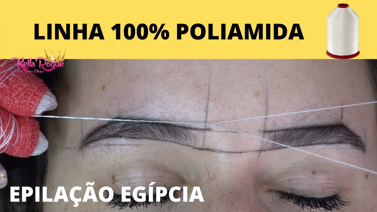 DESIGN DE SOBRANCELHAS COM LINHA