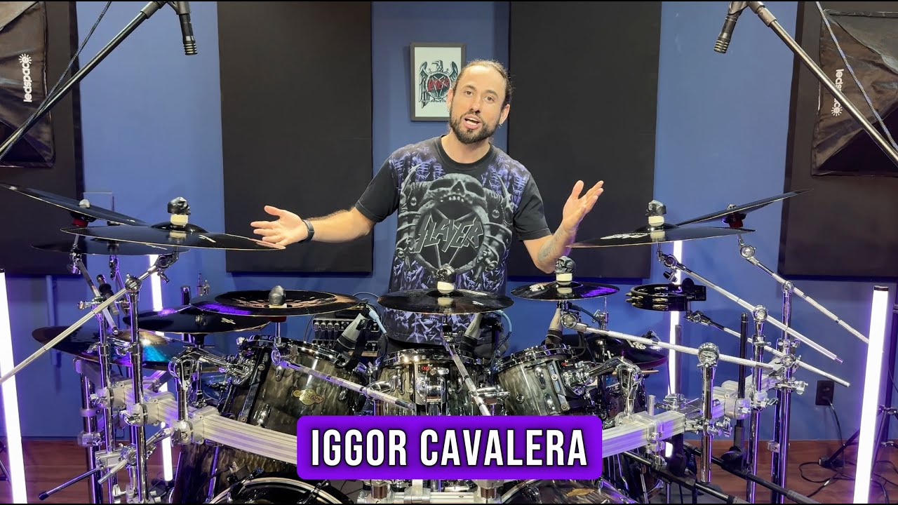 Drum Teacher talks about Iggor Cavalera (ENG Subs)