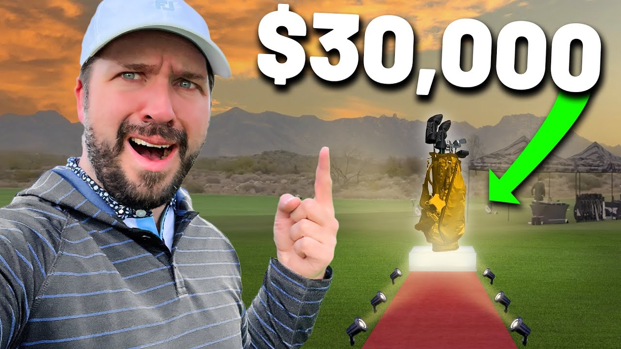 This is what a $30,000 CLUB FITTING looks like!!