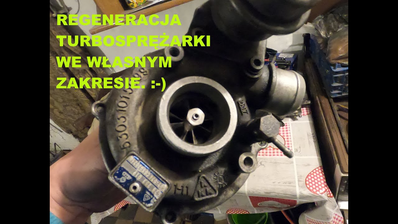 Regeneracja turbosprężarki w moim samochodzie, zestaw naprawczy turbosprężarki.