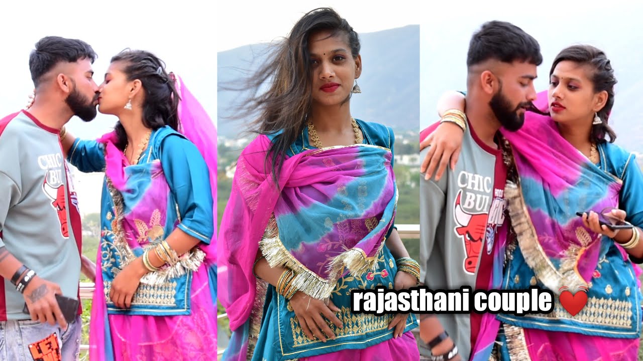 prank on girlfriend || kiss prank  ( gone romantic )  veer Samrat vlog rajasthani couples