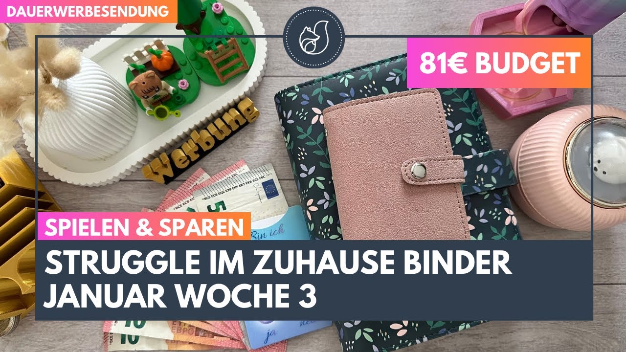 Struggle im ZuHause Binder 🤯 Januar Woche 3 #budgeting #sparen #2026 