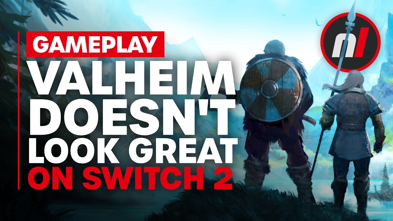 Valheim Doesn't Look Great on Switch 2 - Gameplay