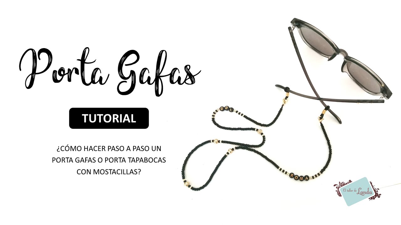 Tutorial: Cómo hacer PORTA GAFAS o PORTA TAPABOCAS PASO A PASO || CUBREBOCAS
