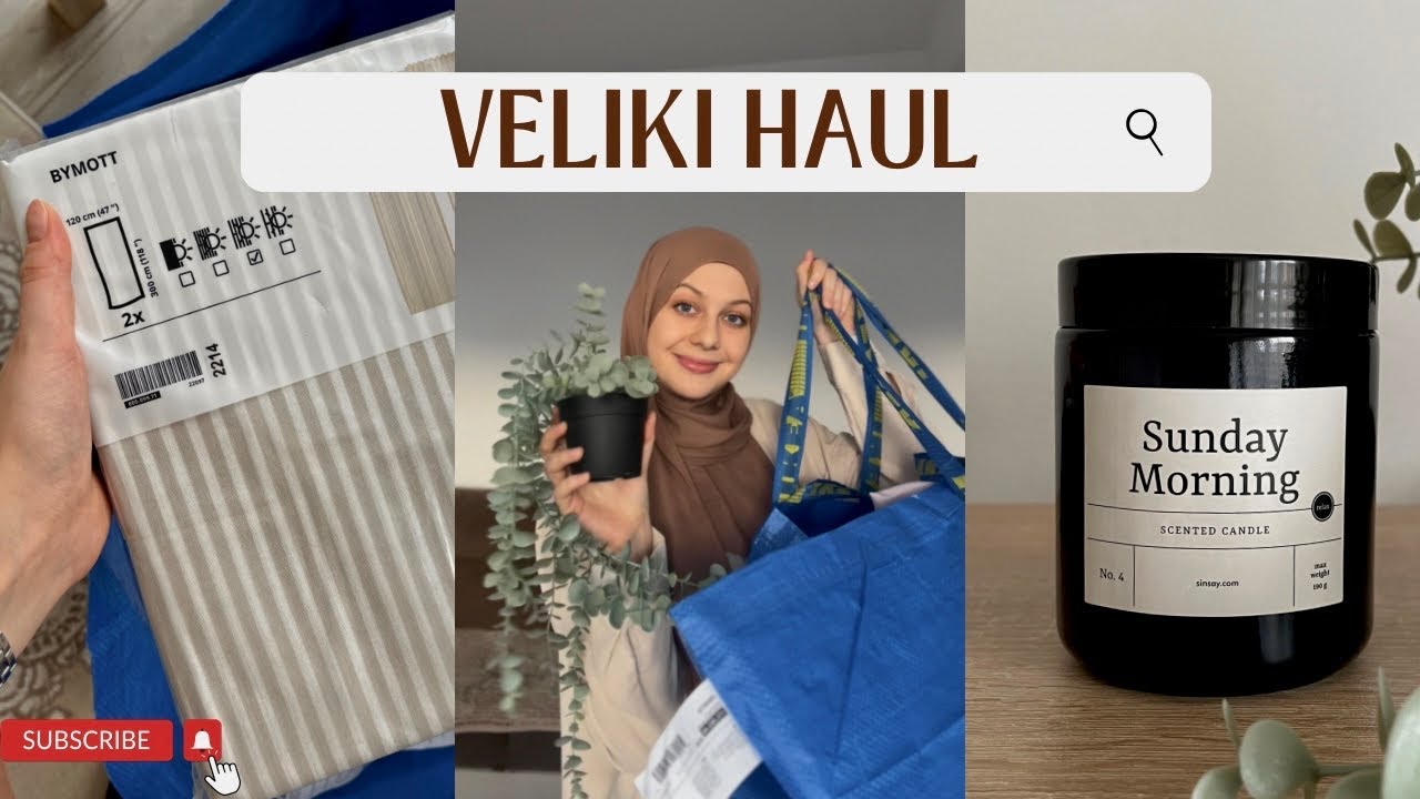 VELIKI HAUL: Ikea, Sinsay, MadameCoco | Pripreme za uređenje stana (prvi dio)