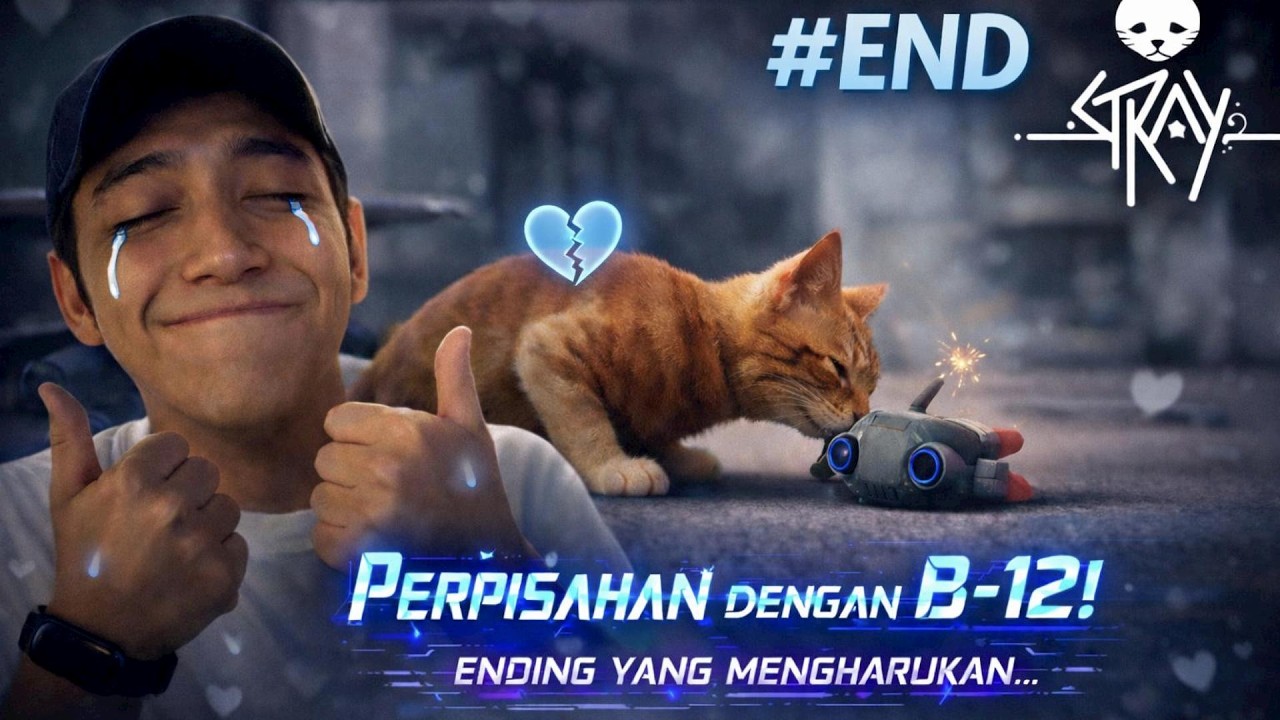 SELAMAT TINGGAL B-12... (End) | #stray #gameplay #steam #indonesia