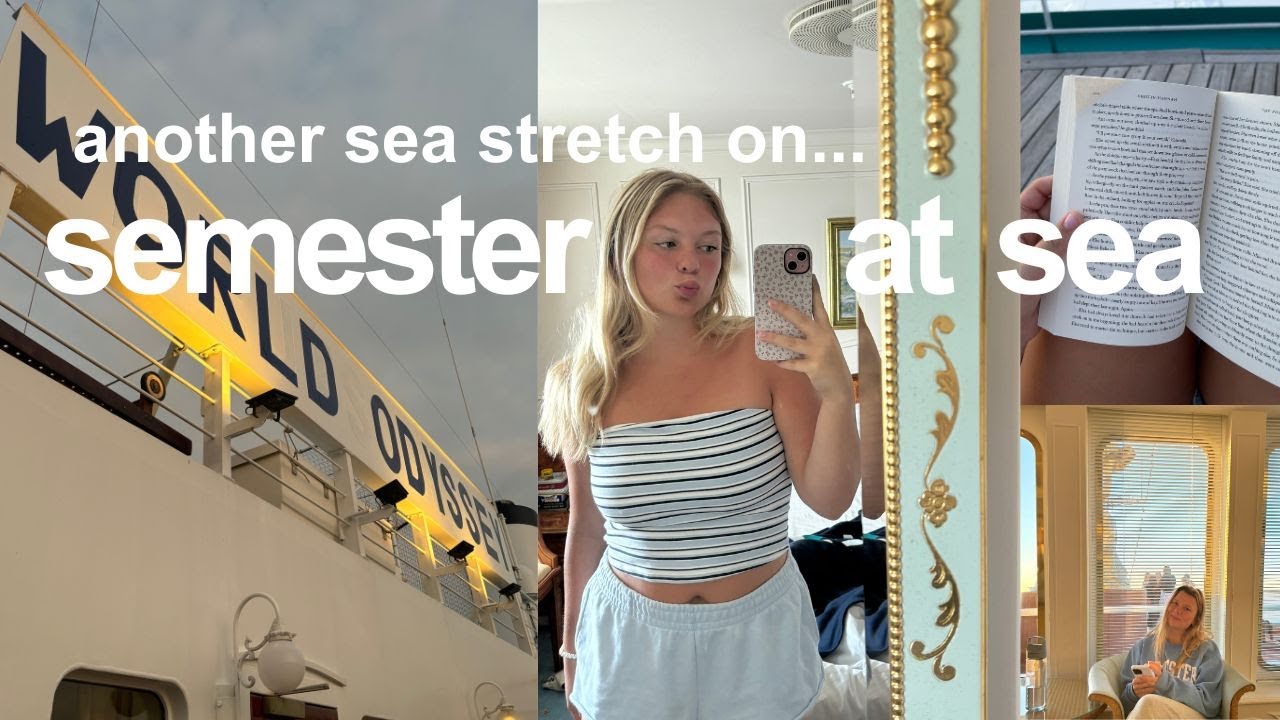 spend a week in my life: sailing to India (a semester at sea vlog) 🧜🏻‍♂️