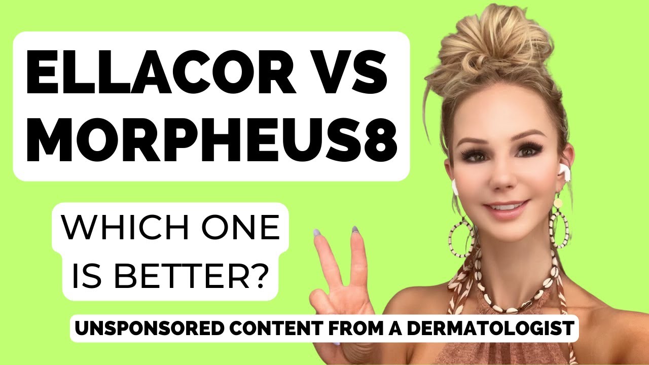 MORPHEUS8 vs ELLACOR!? Which one is better? Microneedling vs microcoring