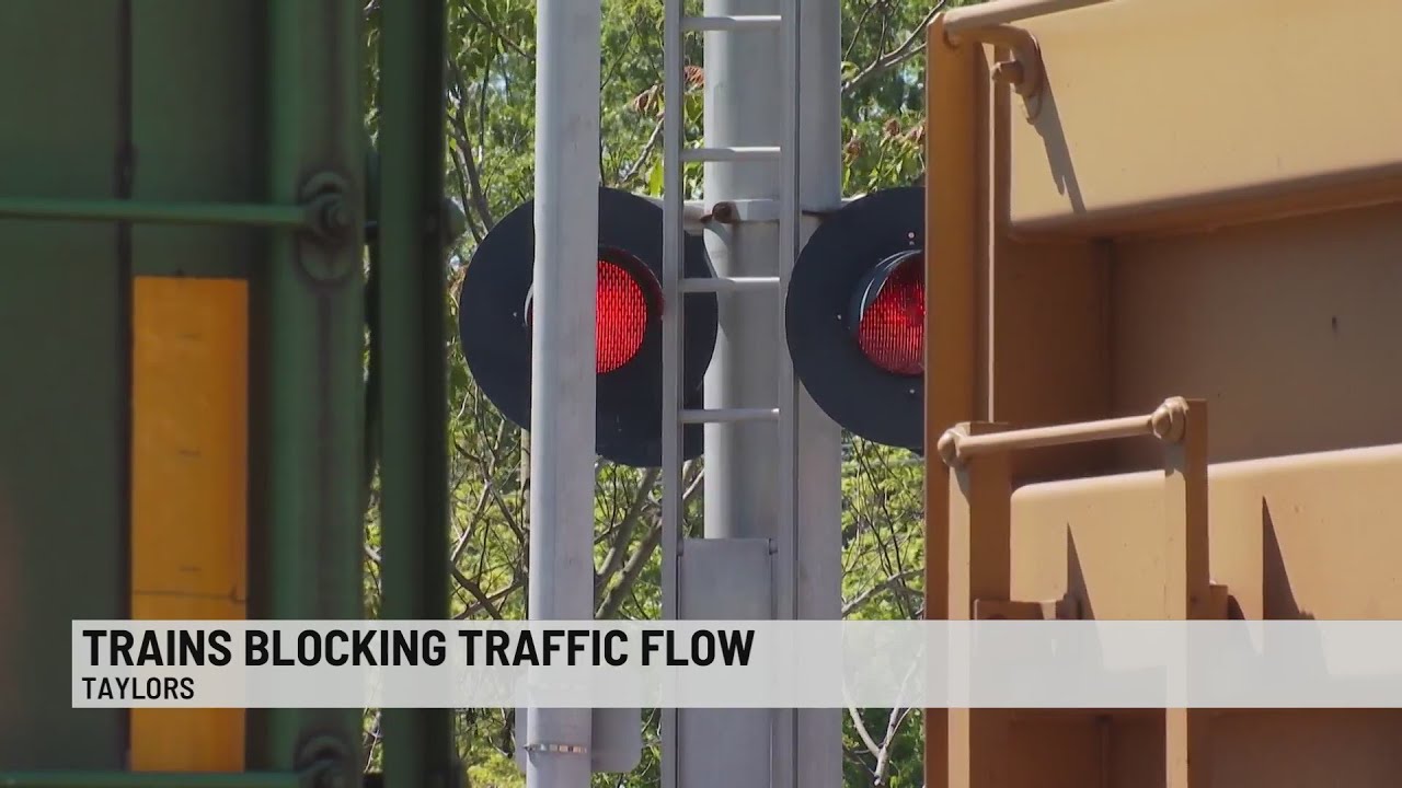 Concerns rise as trains remain stopped on tracks, blocking intersections for hours and even days