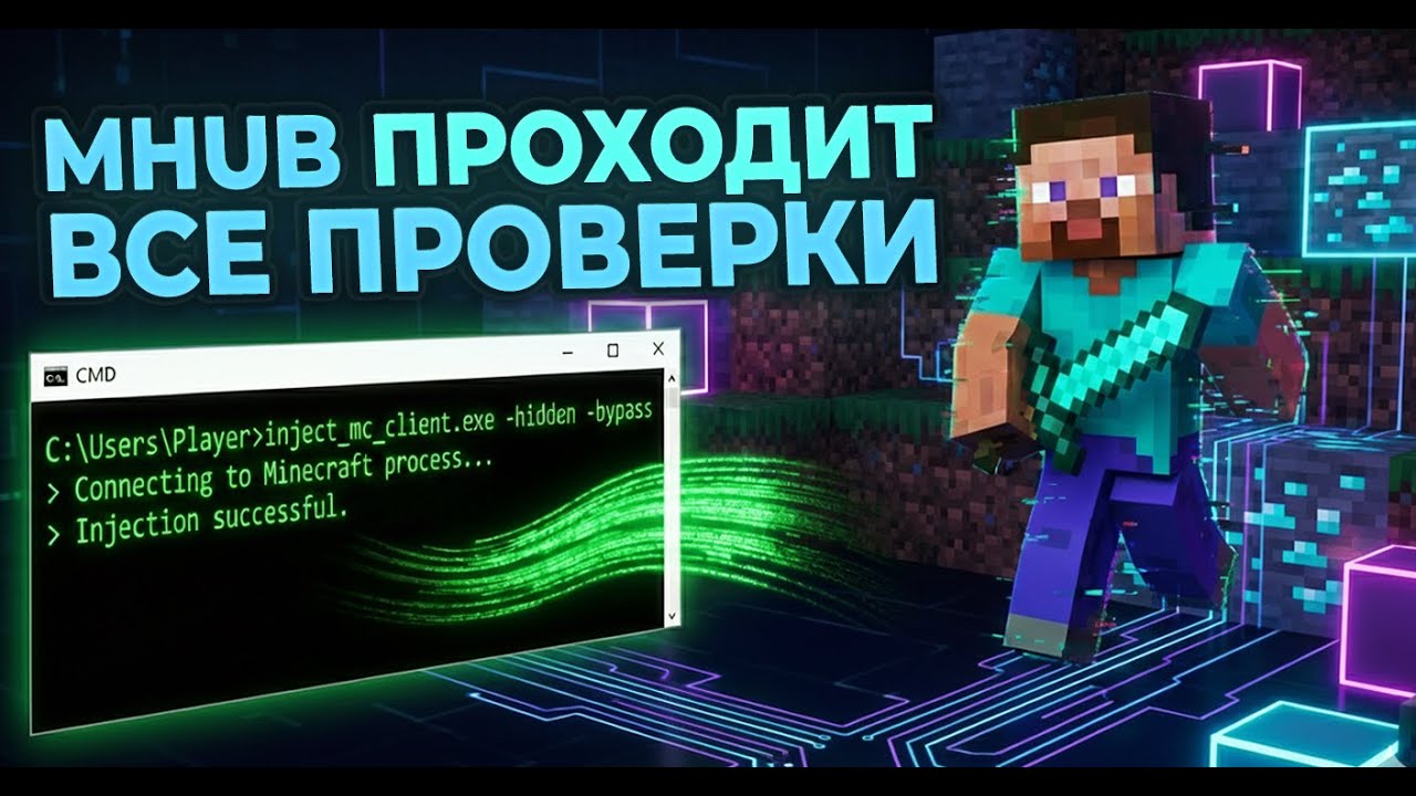 ЛУЧШИЙ ЛЕГИТ КЛИЕНТ? Обзор на MHUB - Майнкрафт Анархия