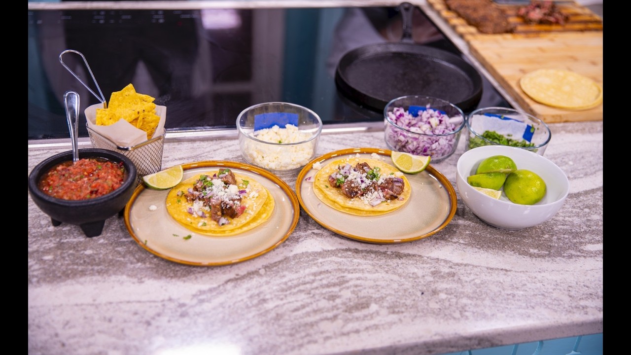 Chef Trevor Speed brings his Carne Asada Street Tacos with Chipotle Salsa