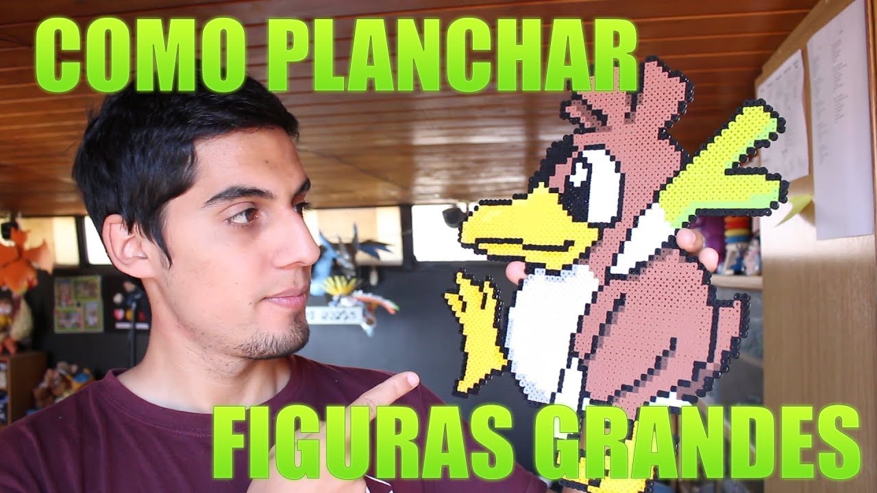 CONSEJOS PARA PLANCHAR FIGURAS GRANDES DE HAMA/PERLER BEADS 🔥