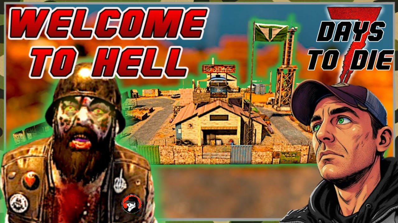 🌞ВЫЖИВАНИЕ В ПУСТЫНЕ И ОРДАХ ЖИВОТНЫХ🌞 7 Days To Die 2.4 ~ Ashes To Empire!