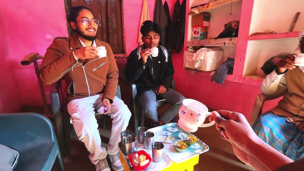 Sir ji ke sath Gaye sabhi students ke ghar 💝