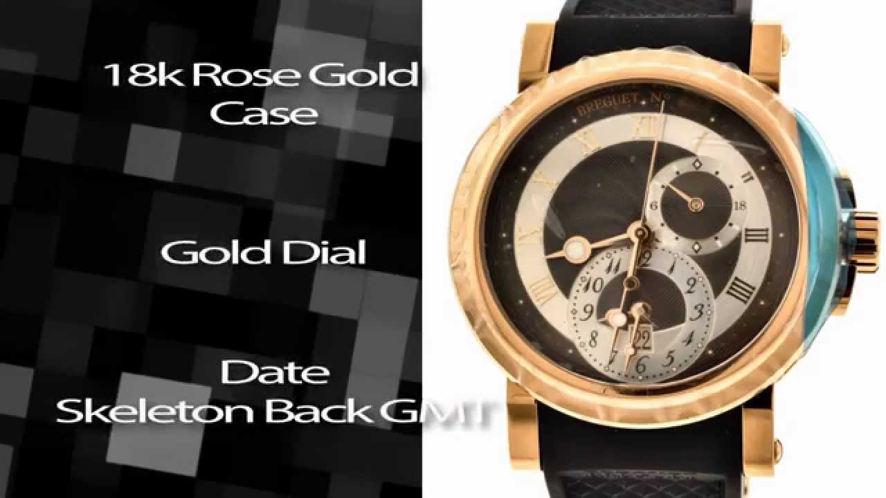Breguet GMT 18K Rose Gold Watch