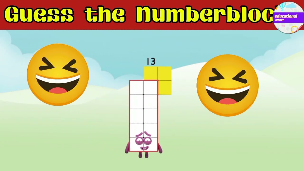 Guess the Numberblocks character quiz trivia questions about numberblocks @educationalcorner110