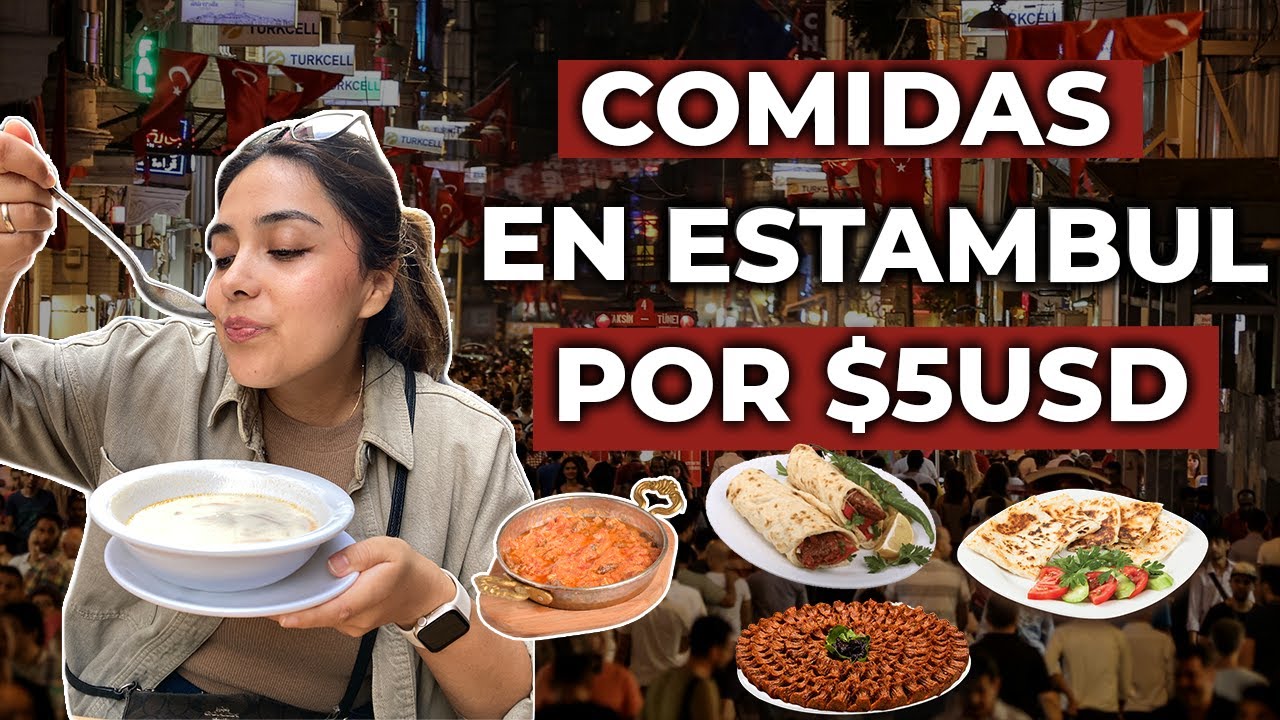 Come en ESTAMBUL por 5 USD en una de las zonas más turísticas!