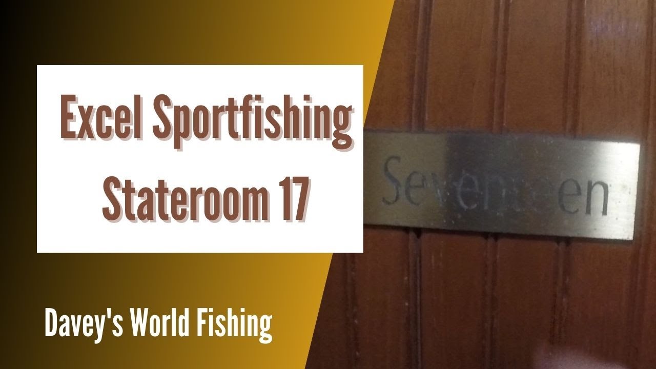 Checking out a Stateroom aboard Excel Sportfishing